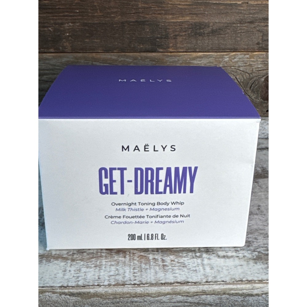 Maelys Get-Dreamy Overnight Body Whip | Toning Cream | 200ml NIB‎ | MSRP $54